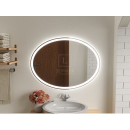 Зеркало с подсветкой для ванной комнаты Ардо 135х70 см